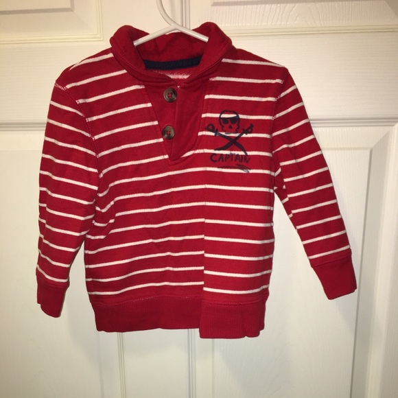 Cherokee Other - Boys Cherokee brand 3T red pirate sweatshirt Cherokee Other - Boys Cherokee brand 3T red pirate sweatshirt
